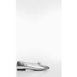 Női Ezüst Mango Balerina cipők 36-os méretben 