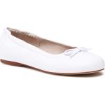 Designer Lány Bőr Fehér Polo Ralph Lauren Balerina cipők 