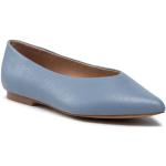 Női Bőr Kék Simple Balerina cipők akciósan 37-es méretben 