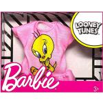 Textil Rózsaszín Mattel Bolondos dallamok Szilveszter és Csőrike Csőrike Barbie Babák akciósan 