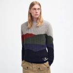Absztrakt mintás Gyapjú Barbour Kézzel mosható Sweater-ek 