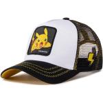 Férfi Szövet Fehér Pokemon Pikachu Baseball sapkák akciósan 