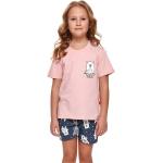 Lány Lezser Világos rózsaszín árnyalatú Gyerek pizsamák 6 éveseknek 