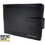 BLACKLINE RF védett, kapcsos férfi pénz és irattartó M8022-3