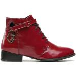 Női Bőr Sötét vörös árnyalatú Maciejka Téli cipők akciósan 37-es méretben 