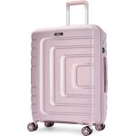 Poliészter Rózsaszín Bontour Bőrönd szettek 4 darab / csomag 