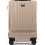 Női Fehér Karl Lagerfeld Kerekes Utazó bőröndök 
