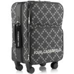 Női Szürke Karl Lagerfeld Kerekes Utazó bőröndök Fenntartható forrásból 