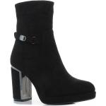 Női Elegáns Fekete Bosido Téli cipők - 9 cm fölötti sarokkal akciósan 40-es méretben 