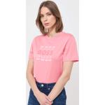 Női Elasztán Rózsaszín Boss Pólók akciósan S-es 