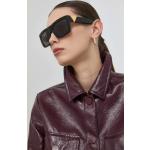 Designer Női Fekete BOTTEGA VENETA Szögletes napszemüvegek 