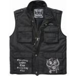 Férfi mellény // Brandit / Motörhead Ranger Vest black
