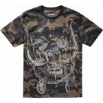 Férfi póló rövid ujjú // Brandit / Motörhead T-Shirt Warpig Print darkcamo