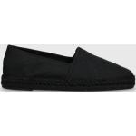 Designer Férfi Lezser Textil Fekete Calvin Klein Espadrille cipők Fenntartható forrásból 40-es méretben 