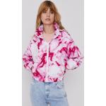 Designer Női Rózsaszín Calvin Klein Jeans Bélelt Átmeneti & Tavaszi kabátok 