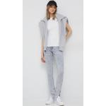 Designer L30 W26 Női Klasszikus Elasztán Szürke Calvin Klein Jeans Magas derekú Skinny farmerek 