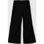 Designer Poliészter Fekete Calvin Klein Jeans Magas derekú Gyerek nadrágok 128-as méretű 