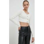 Designer Női Lezser Elasztán Bézs Calvin Klein Jeans Hosszu ujjú Kardigánok XS-es 