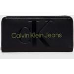 Designer Női Farmer Fekete Calvin Klein Jeans Cipzáras pénztárcák akciósan 