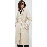 Designer Női Klasszikus Poliészter Bézs Calvin Klein Béléses Átmeneti & Tavaszi kabátok S-es 