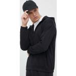 Calvin Klein Performance edzõs pulóver Essentials fekete, melange, kapucnis