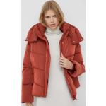 Designer Női Lezser Poliészter Piros Calvin Klein Bélelt Átmeneti & Tavaszi kabátok Fenntartható forrásból S-es 