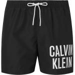 Calvin Klein Swimwear Rövid fürdõnadrágok fekete / fehér