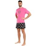 Designer Férfi Lezser Színes Calvin Klein Rövid ujjú Pizsamák akciósan XL-es 
