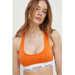 Designer Női Elegáns Elasztán Narancssárga Calvin Klein Merevítő nélküli melltartók - 90A kosár XL-es 
