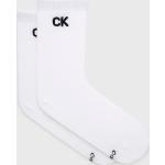 Designer Női Elasztán Fehér Calvin Klein Pamut zoknik Egy méretű 