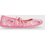 Gyerek Lezser Gumi Rózsaszín Camper Balerina cipők 36-os méretben 