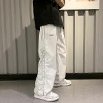 Női Lezser Poliészter Fehér Melegítő nadrágok Moletteknek L-es 