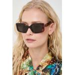 Női Műanyag Narancssárga Carolina Herrera Szögletes napszemüvegek S-es 