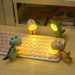 Műanyag Zöld Meme / Theme Dinosaurs LED lámpák 