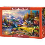 Castorland 1500 db-os puzzle - Hegyi rejtekhely (C-151462)
