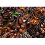 Csokoládé árnyalatú Castorland 500   darabos  Puzzle-k 9 - 12 éves korig 