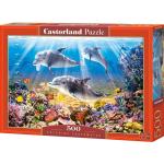 Castorland 500   darabos  Delfin motívumos Puzzle-k 7 - 9 éves korig 