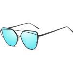 Kék Cat-eye napszemüvegek 