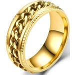 Női Arany Izmael Nemesacél gyűrűk 65 