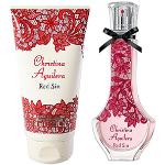 Női Christina Aguilera Red Sin Fás illatú Tusfürdők Ajándékcsomagok 50 ml 