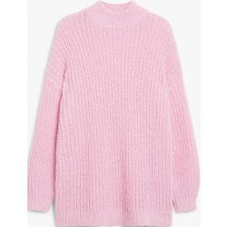 Chunky knit sweater - Pink