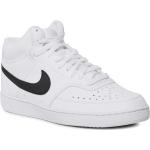 Férfi Lezser Fehér Nike Court Vision Őszi Magasszárú cipők 
