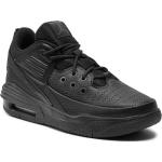 Lány Fekete Nike Jordan Max Aura Kosárlabda cipők Fűzős kapoccsal 