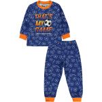 Fiú Feliratos Kék Gyerek pizsamák 110-es méretű 