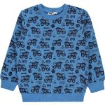 Fiú Feliratos Elasztán Kék Gyerek pulóverek 110-es méretű 