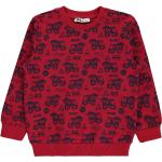 Fiú Feliratos Elasztán Piros Gyerek pulóverek 110-es méretű 