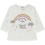 Glitteres Baba Elasztán Törtfehér árnyalatú Gyerek rövid ujjú pólók akciósan 12 hónaposoknak 