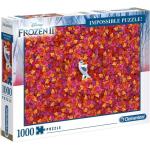 Clementoni 1000 db-os puzzle - A lehetetlen puzzle - Jégvarázs 2 - Olaf (39526)