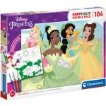 Clementoni Disney hercegnők 100    darabos  Mese puzzle-k 5 - 7 éves korig 