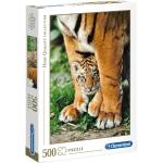 Clementoni 500 db-os puzzle - Bengáli tigris kölyök (35046)